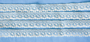 VintageFrench Val Lace Edge Catalog Number 03624P Ivory